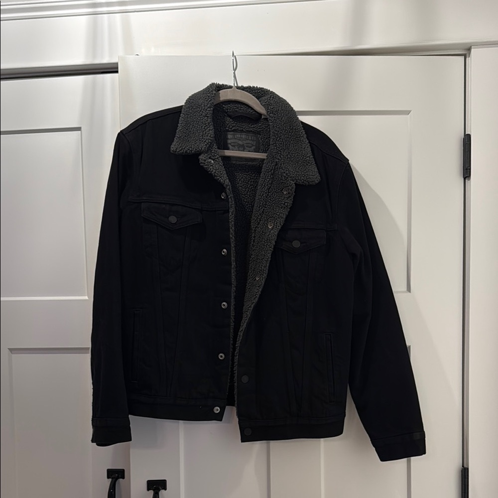 Levi's Black Casual Jacket